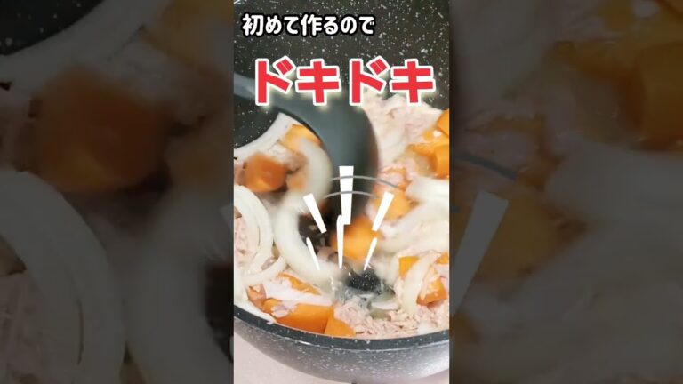 初めてツナ缶でカレー作ってみた🍛あり？なし？