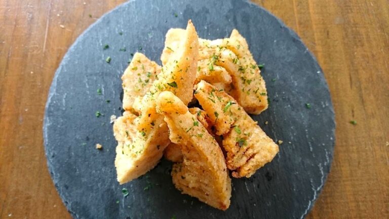 これは簡単！タケノコの唐揚げ。猫の食欲まで誘ってしまう一品。