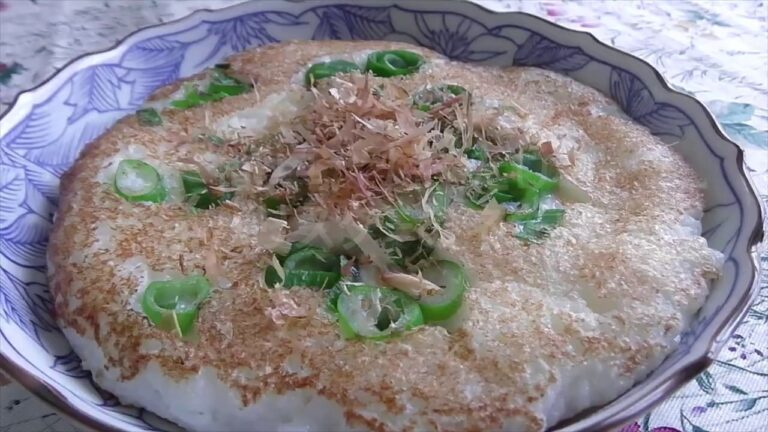 ネバリスター（長芋）のネギ焼き