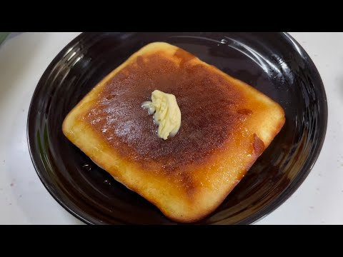 ホットケーキミックスをホットサンドする動画