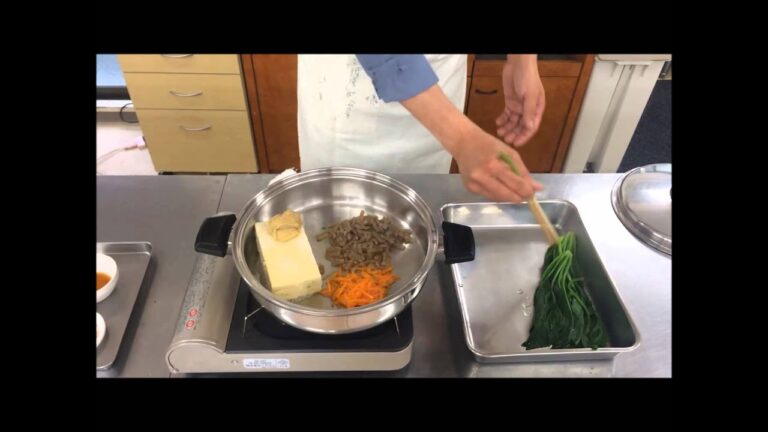 ほうれん草の白和え（１つのお鍋だけで作ります）　＃032