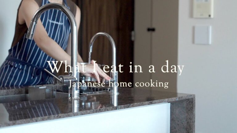 夏疲れを癒す1日の食事/最近の外食/家族3人暮らし/料理vlog