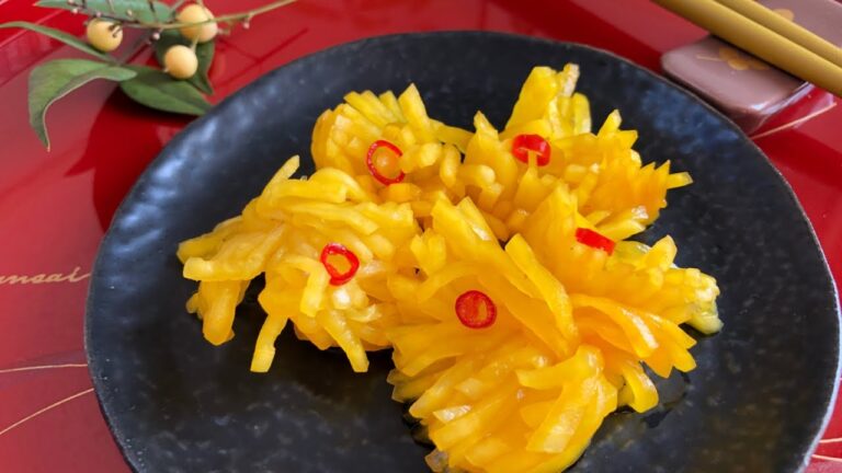 【かぶの漬物の漬け方】かぶの甘酢漬けレシピ⏰出来上がりまで２日