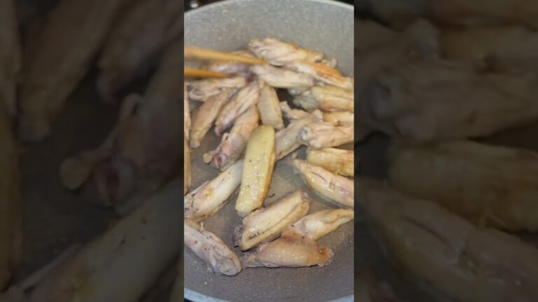 【ビールに合う】手羽中の塩レモンチーズペッパー　#shorts