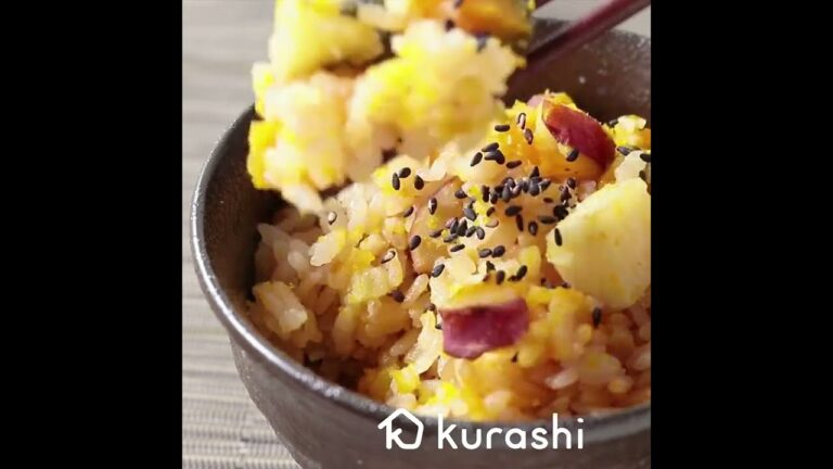 さつまいもとかぼちゃの炊き込みご飯 作り方・レシピ   クラシル