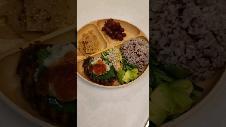 #ワンプレートごはん #和風おろしハンバーグ  #japaneseStyleburger