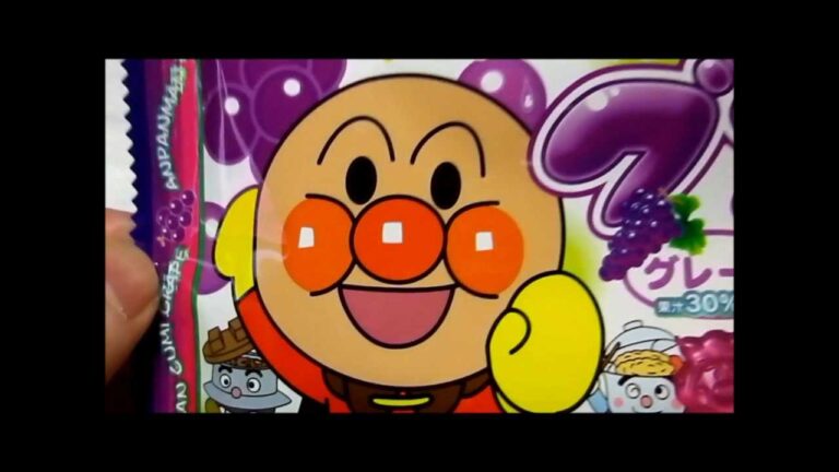 アンパンマングミ　グレープ味