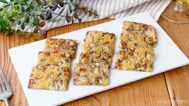 【まいたけのカリカリチーズ焼き】卵焼き器で完成！材料３つ！カリカリ食感♪｜macaroni（マカロニ）