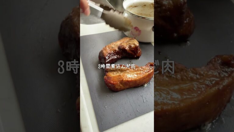 【カルニタス】油で豚肉を3時間煮込んでタコスパーティーを開催する日 #shorts #大学生の日常 #vlog #ホームパーティー
