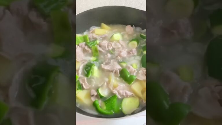 夏バテ回避の夏野菜たっぷりカレー🍛 #shorts