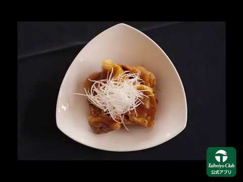 揚げワンタンの甘酢ソース