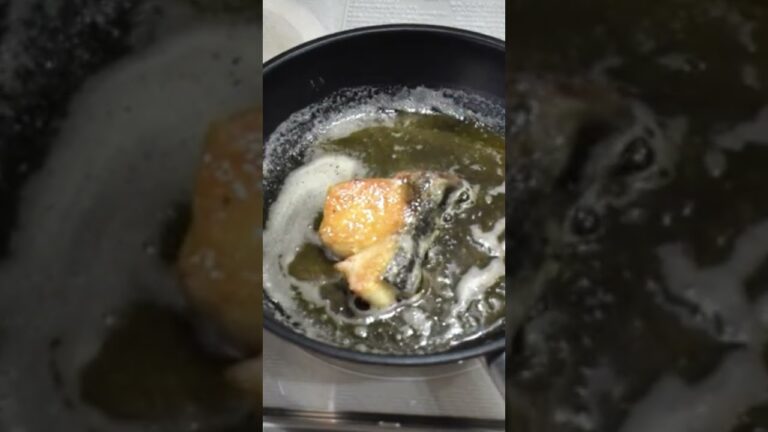 ブリのバターソテー(サクサク・ふわふわ)