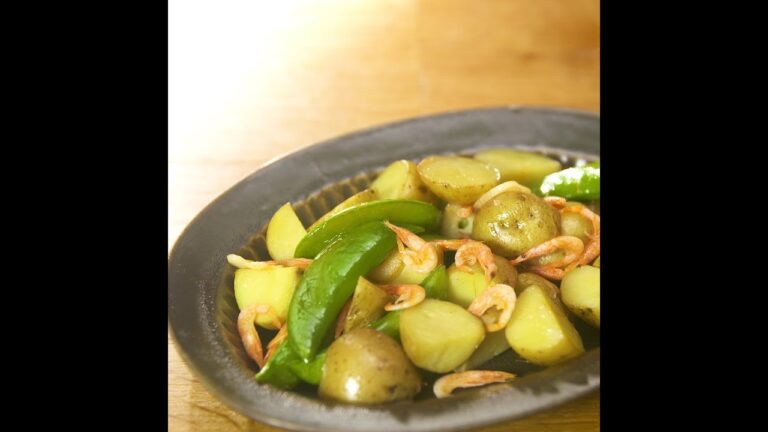 Style LOHACO Deli #5 桜えびとスナップエンドウと新じゃがのガーリックバターソテー