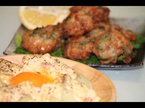 【宅飲み　晩酌　ビール　おつまみ】超かんたん！美味しい！じゃがいものカルボナーラ！梅と大葉の豚肉唐揚げ！ビールのアテ！　carbonara  friedpork