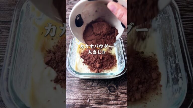 もはや豆腐ではない ヘルシーで超濃厚！豆腐ガトーショコラ#shorts