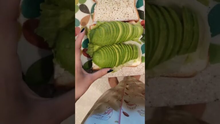【夏のサンドイッチ】アボカドと生ハムで夏のさわやかレモンサンドイッチを作った記録('∇')【おうちごはんvlog】#shorts