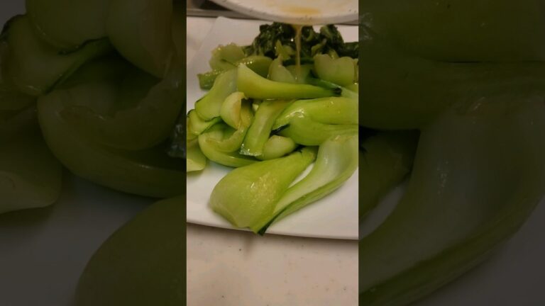 #かんたんレシピ #チンゲン菜 #simplengluto #petchay