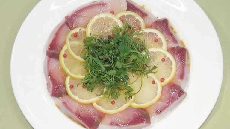 ぶりのカルパッチョ