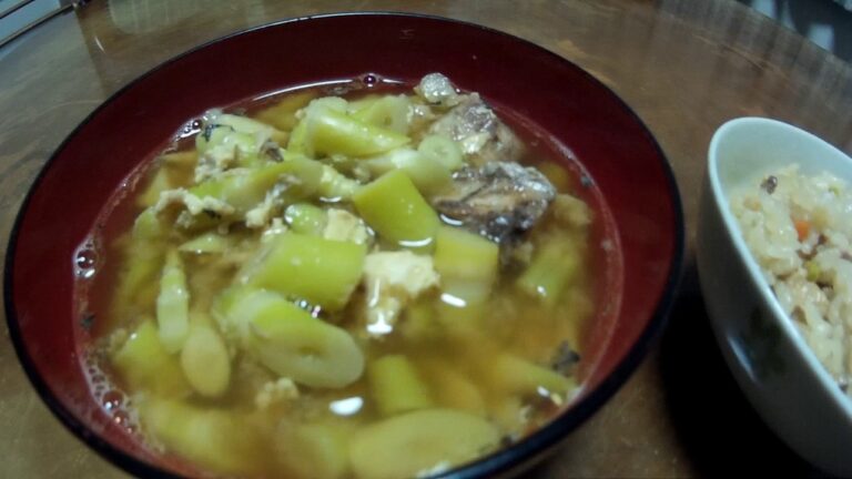 さば缶のたけのこ汁は旨い