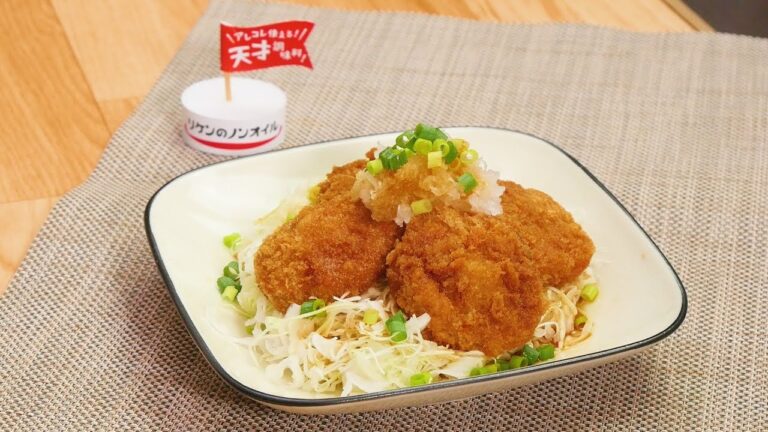 大根おろしでさっぱりと。青じそみぞれカツ