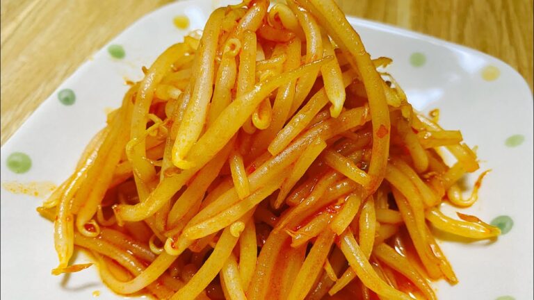 激安：2分で完成：【もやしだけでスイートチリ炒め】：