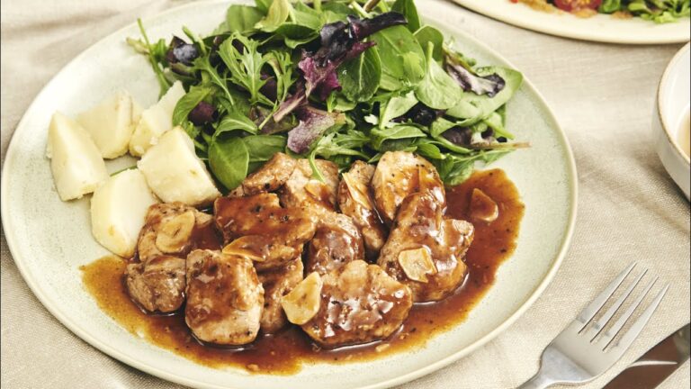 ソースで簡単♪豚ヒレ肉のシンプルソテー