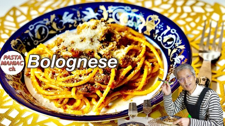 【ボロネーゼスパゲッティ】「超粗挽き肉」ゴロゴロでおうちイタリアン