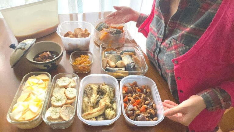 おつまみにもなる簡単和食作り置き【秋レシピ１０品】