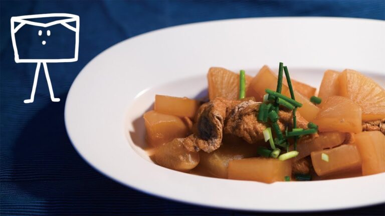 大根と油揚げの煮物