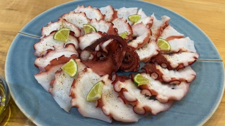 【激アツの奴】超簡単激旨タコ和風カルパッチョを紹介！