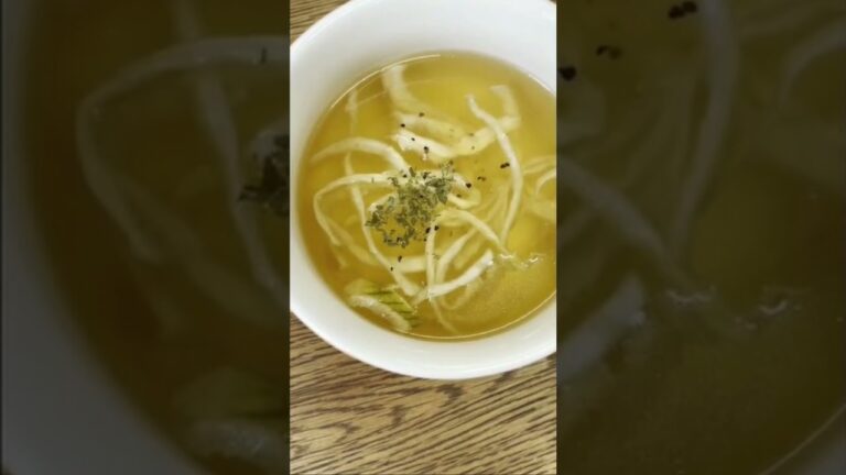 【レンチンレシピ】超簡単！オニオンスープ #shorts