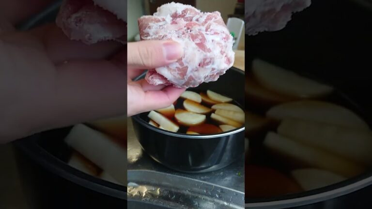 豚バラ大根を作る無職　#田舎暮らし  #無職  #丁寧な暮らし