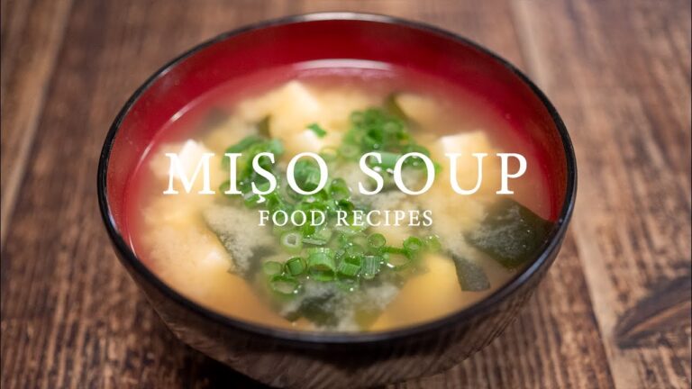 【料理】豆腐とわかめの味噌汁 【作り方】Miso Soup