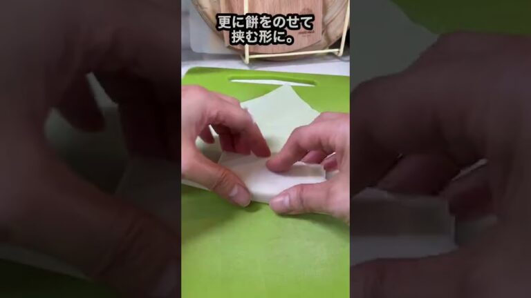 【ほとんど包丁不要の春巻き2種】餅めんたい＆ごぼうベーコン♪焼くだけ揚げない春巻き。　#shorts