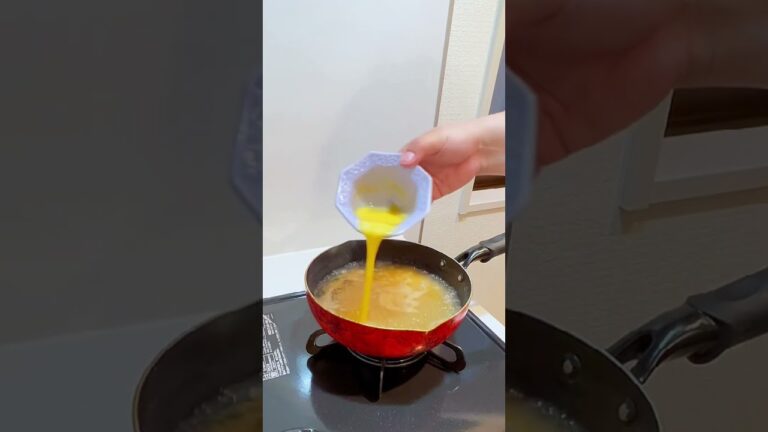 中華風ふわふわたまごスープ #簡単レシピ