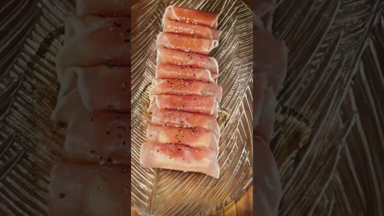 チーズに生ハム巻く料理がうますぎたww #shorts