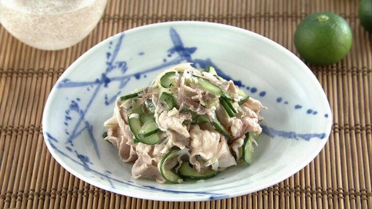 【DAIGOも台所】食べ応えも抜群♪豚肉のすだち風味｜バテ気味の日にぴったりなさっぱりレシピ♪