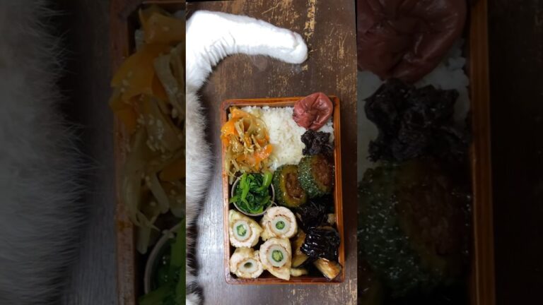 ゴーヤ肉詰め弁当# お弁当 #手作り弁当