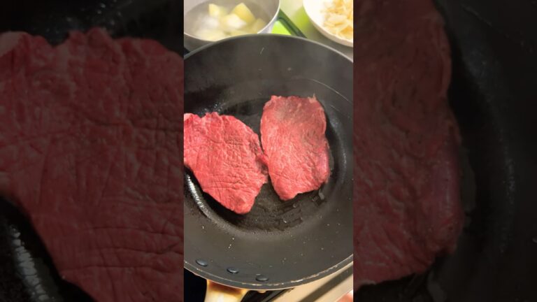 牛モモステーキ 200g #家庭料理 #料理 #ご飯 #肉