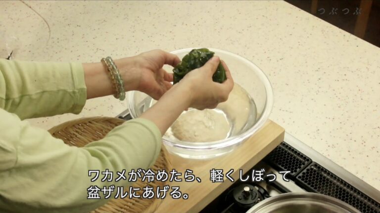 未来食ショップつぶつぶ_糸ワカメの戻し方