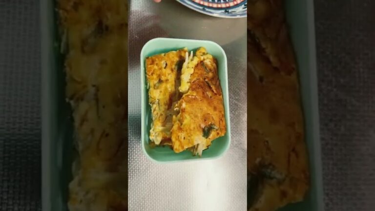 ダイエット弁当⭐︎おからチヂミ#shrots #short #お弁当 #ダイエット