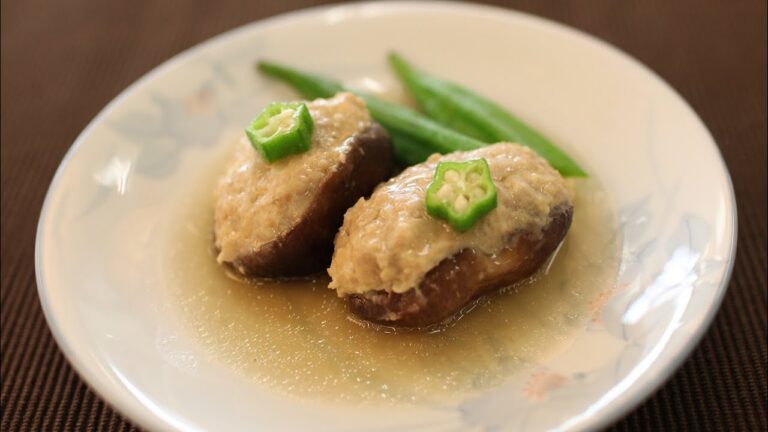 【おおいたの味力】乾シイタケと鶏ミンチの陣笠煮