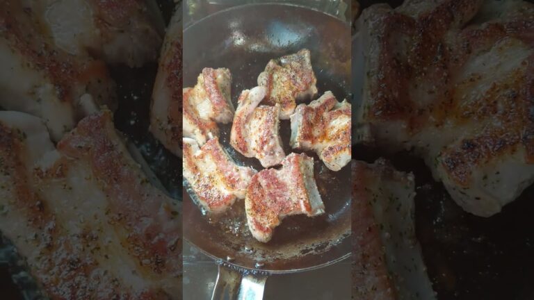 スペアリブをハーブソルトで焼いてみた #food