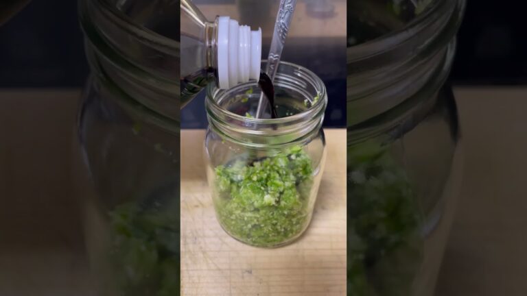 青唐辛子ニンニク醤油