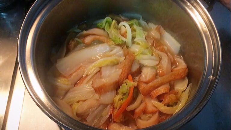 【白菜とさつま揚げの煮物】と【だんご🍡】のリベンジ