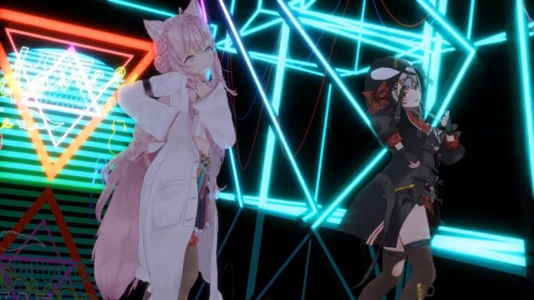 こよクロでLADY CRAZY見切れなしver#ホロライブ#博衣こより#沙花叉クロヱ#MMD#LADYCRAZY