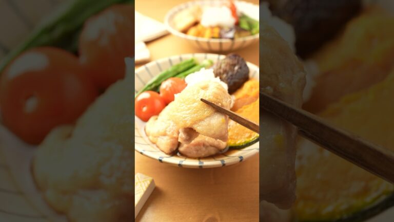 パッと食卓が華やかになる！旨すぎ注意な【夏野菜の煮浸し】 #献立 #簡単レシピ #おうちごはん