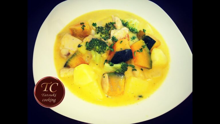 鶏肉とカボチャのシチュー