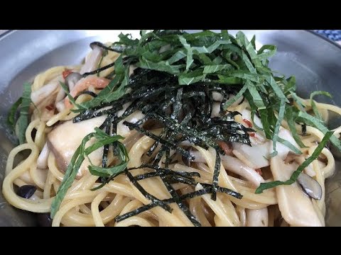 ワンパンきのこパスタ