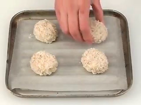 揚げずに作るさつま芋のコロッケ　レシピ動画